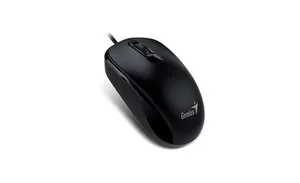 Genius Mouse DX-120, 1200DPI, optikai, 3 tl., 1 kerék, vezetékes USB, fekete, klasszikus